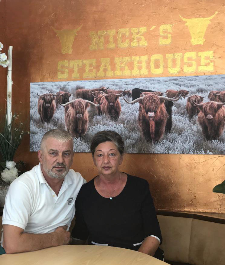 Nadja & Nick von Nick's Steakhouse